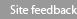 Site Feedback